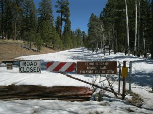 FR144 Popular Camping Area - Will Remain Closed Until Conditions Permit
